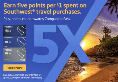Choose from our chase credit cards to help you buy what you need. Expired Chase Southwest Cards: Earn 5x Points On Southwest Purchases (10/1/20-3/31/21 ...