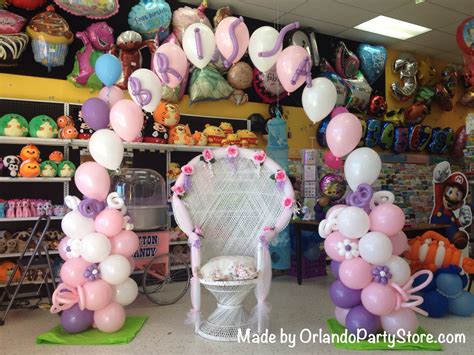 Forum de voyage orlando : Baby Shower Arch and Chair | Baby shower balloons, Balloon decorations, Baby shower