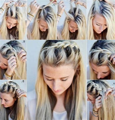 Even if you've never learned how to braid your hair before, it's a great chain for beginners: 30 French Braids Hairstyles Step by Step -How to French Braid Your Own | French braid hairstyles ...