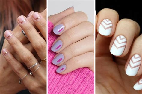 Uñas sencillas para todas las chicas que llegan hasta aquí con la única intensión de encontrar los. Ideas para uñas decoradas sencillas: 7 diseños - Ellas Hablan