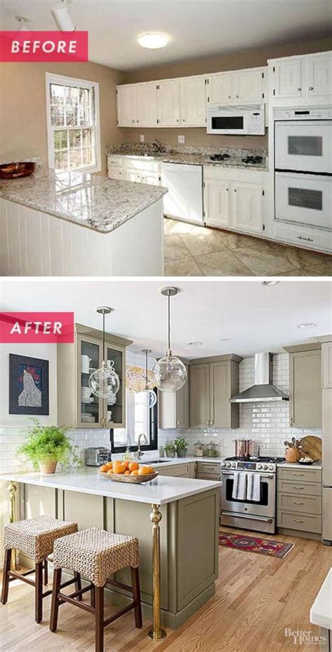 You really can't go wrong with that! 15 Clever Renovation Ideas to Update Your Small Kitchen ...