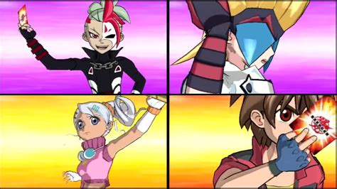 Bakugan Battle Brawlers Marduk vs Masquerade vs Dan vs ...
