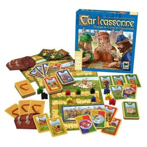 Un juego de mesa de cartas, de ilustraciones muy divertidas y que ocupa muy poco espacio, ideal para. Carcassonne: Juego de cartas - Devir México