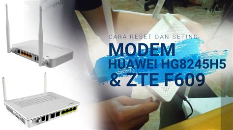 Modem huawei hg8245a adalah modem yang di berikan oleh pihak speedy ketika memasang jaringan baru yang menggunakan kabel fiber optik. Cara Reset dan Setting Modem Huawei HG8245H5 & ZTE F609 - YouTube