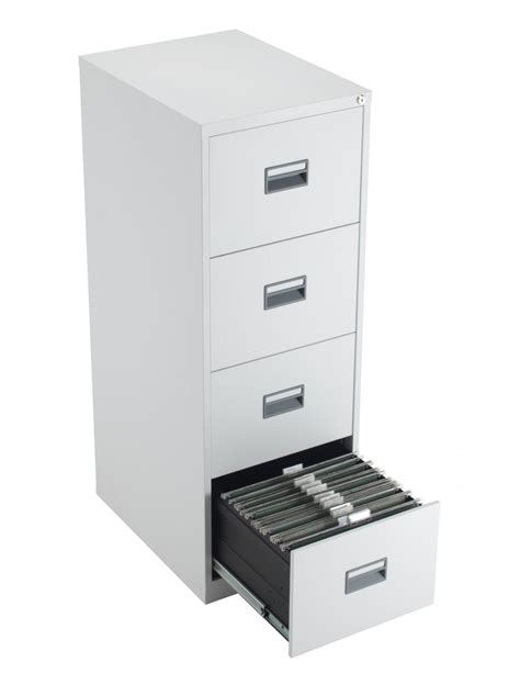 · 4 drawer filing cabinet master keyed central locking system from cyber lock. TC Talos 4 Drawer Steel Filing Cabinet TCS4FC-WH in White ...