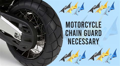 All motorcycle chains wear out eventually. Motorcycle Chain Guard Necessary - BikeDokan.Com