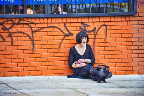 She also truly cares about the health and welfare of the animals that she looks after. Person With Pet Rat Sitting On Sidewalk In The Tenderloin ...