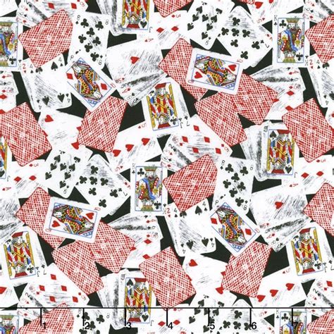 It is made of pvc (plastic) so it is waterproof, which is great for those who live in humid areas or who love to drink beverages while playing card games! Card fabric by half yard, game cards print fabric, cards ...