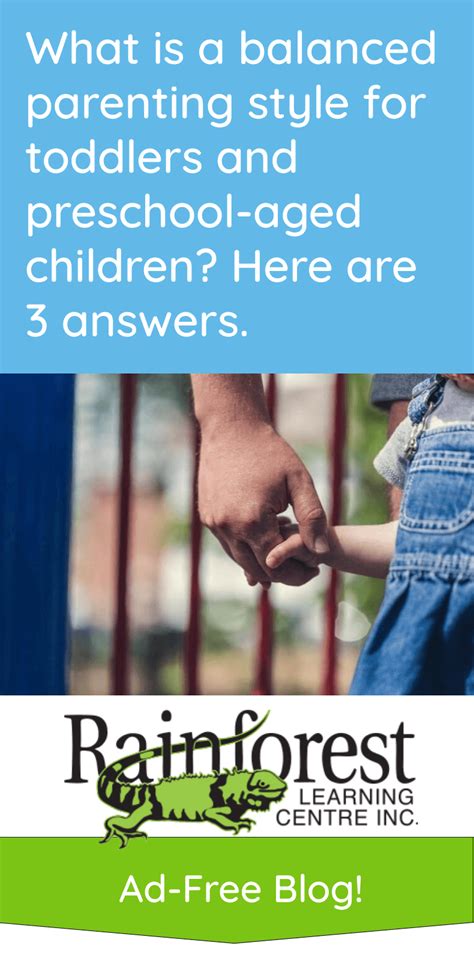 What is a balanced parenting style for toddlers and ...