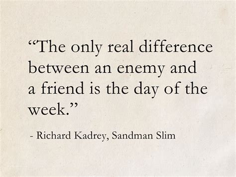 And everything around me seemed to be heimongmong. Richard Kadrey, Sandman Slim (Sandman Slim) #quotes #fantasy #books #SandmanSlim #RichardKadrey ...