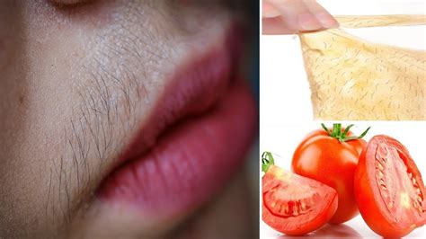 It works as the best homemade hair removal cream. Permanent Facial Hair Removal With Tomato Peel Off Mask ...