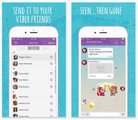 I know you get this joke, even though this kind of wink can also be used to mean that some plan you made should be put into motion. Wink, wink: Viber takes on Snapchat with new ephemeral ...
