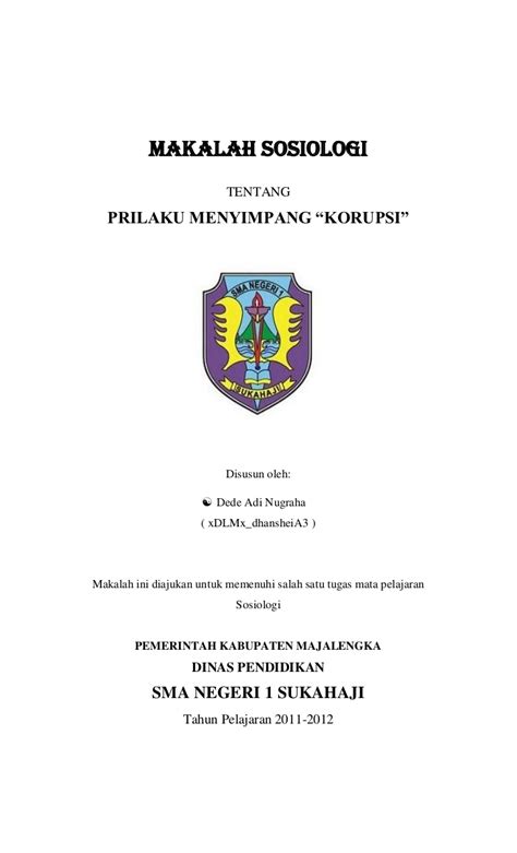 Tujuan penulisan makalah ini adalah untuk memenuhi tugas pada mata kuliah psikologi sosial, selain itu adalah untuk : makalah sosiologi hukum - wood scribd indo