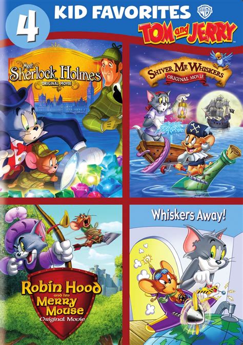 Tom & jerry stars chloë grace moretz (neighbors 2: 4 Kid Favorites: Tom and Jerry DVD - Best Buy