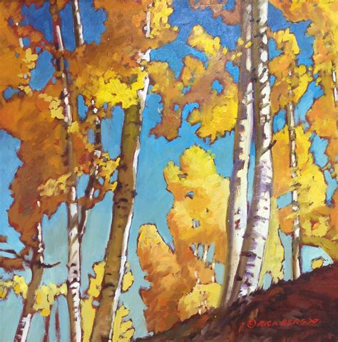 Featuring only southwest cacti of arizona, california, nevada, new. "Aspen Shapes" $850.00 12" X 12" | Art, Painting, Fine art