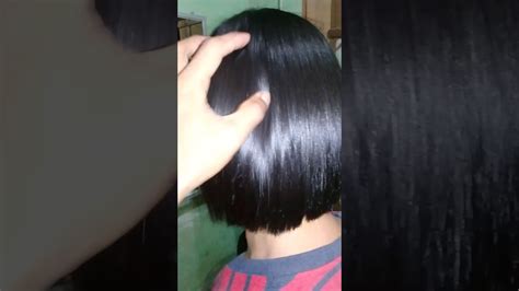 Nah, kalau di indonesia, sebutan gaya rambut pendek berpatokan pada panjang rambutnya guys, misalkan satu atau dua centimeter. Smoothing Rambut Pendek Tebal - YouTube