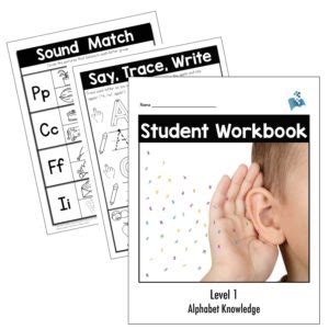 Students' knowledge of uppercase letters serves as a bootstrap in learning lowercase letters; Student Workbook Level 1 - Alphabet Knowledge | PDX ...