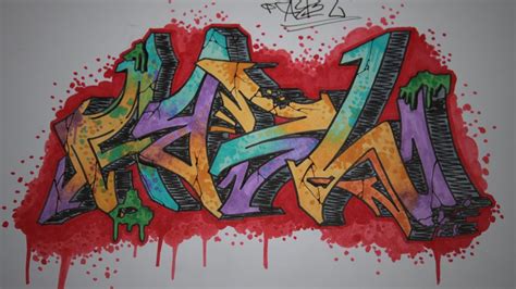 The blackbook or sketchbook is so important because it allows you to find your voice and style as a writer without having to spend tons of money on graffiti equipment or show everyone every failure you make. Mirrored graffiti sketch - YouTube