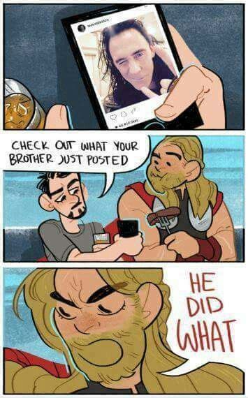 Search for mad loki komik free filetype:pdf on google. 25 Hilarious Avengers Infinity War Memes That Will Make ...