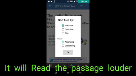 It's a very simple tool to use and there are two ways to access it. THIS APP WILL READ LOUD YOUR PDF/TEXTS ! voice aloud ...