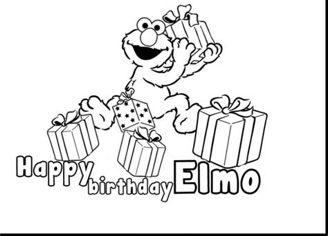 Check spelling or type a new query. Elmo Birthday Coloring Pages at GetColorings.com | Free ...