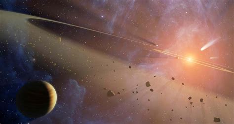 Matahari 8 buah planet asteroid meteoroid satelit semulajadi komet. Sabuk Kuiper: Pembekuan Dalam Sistem Suria