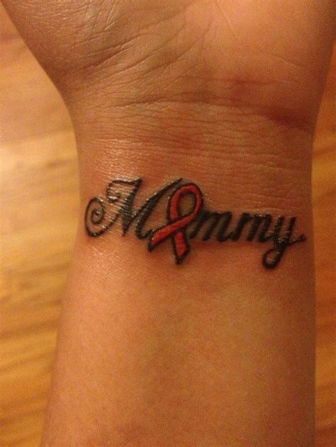 An allergy, or something similar. Pin on Cancer Awareness Tattoos