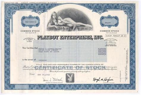 (they even send dividend checks for ~68 cents. stock certificate | Tumblr