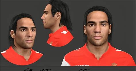 Radamel falcao isn't afraid to strip off and flaunt his incredible body on the pitch. pes-modif: PES 2014 Radamel Falcao HQ Face by Tunizizou