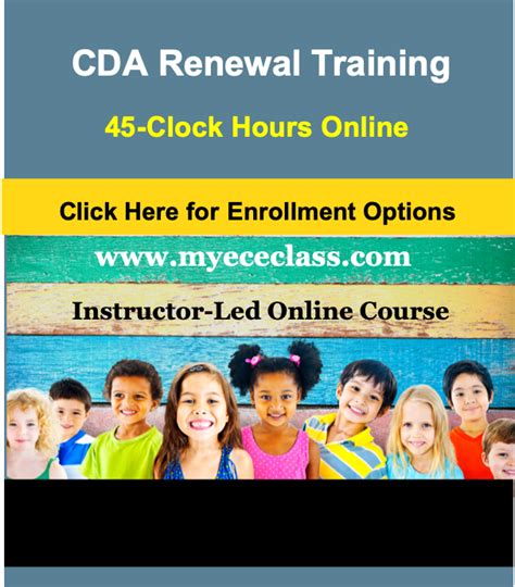 The only cost to you will be to pay a fee for the certificate! Child Care Training, CDA Training Online