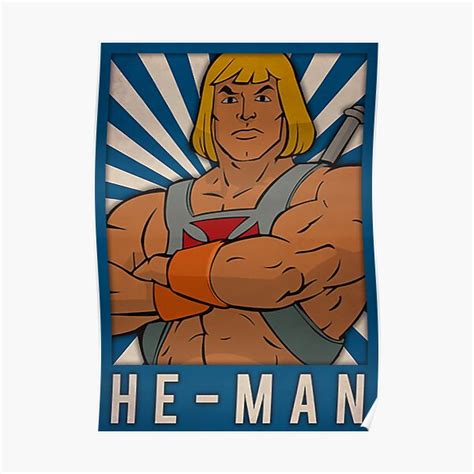By the power of greyskull. He Man Posters | Redbubble