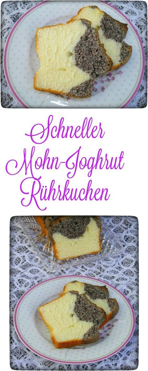 Man kann den grundteig variieren. Schneller Rührkuchen: Mohn-Joghurt Kuchen - wiewowasistgut ...