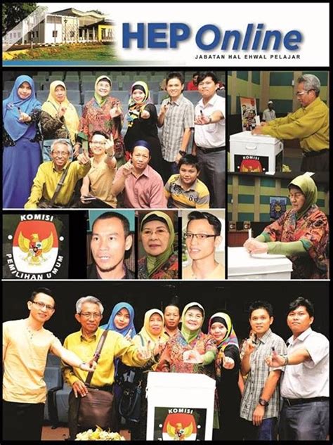 We are not responsible on any damage or wrong information which might occur from the contents which has been translated. Jabatan Hal Ehwal Pelajar: Aktiviti