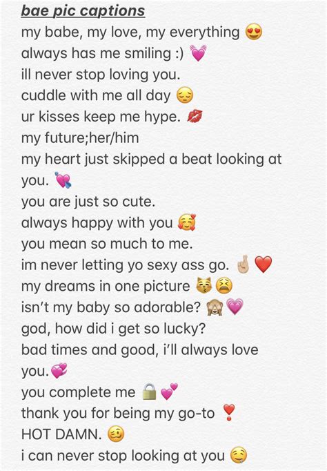 We have cute, romantic, and funny sayings to sum up how you really feel. couple picture captions 😘💗 #instagramcaptions # ...