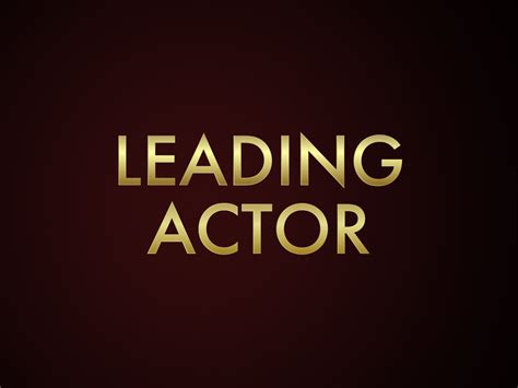 After earning his first oscar nomination in 2018 for starring in get out , kaluuya is the favorite to win the. Actor in a Leading Role Oscar Nominations 2020 - Oscars ...