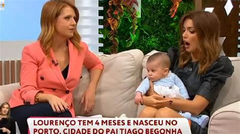 Gio e ana tinham até agora um filho em comum, lourenço, de três anos. Filho da jornalista Ana Sofia Cardoso vomita em cima de ...