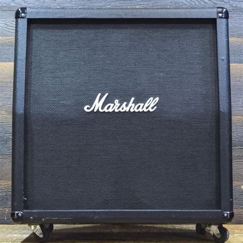 (said he had no free time, and thought it might keep me out of the saloons!) Up for sale a Marshall MG412A 120-Watt RMS 8-Ohm 4x12 ...