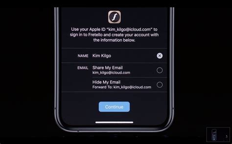 Click on edit and follow the prompts to change. Apple Announces 'Sign in With Apple' for Signing into Apps ...