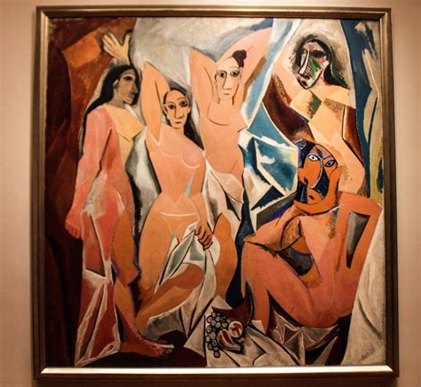 In the meantime, my gaze falls upon ensor's masks. Picasso, Les Demoiselles d'Avignon, MoMa - Walks of New York