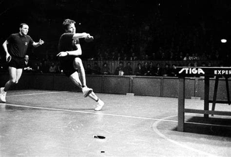 The hammer, a name he gained as the result of the way he held the racket; Table Tennis Bug: Swedish Legend Kjell Johansson passes away