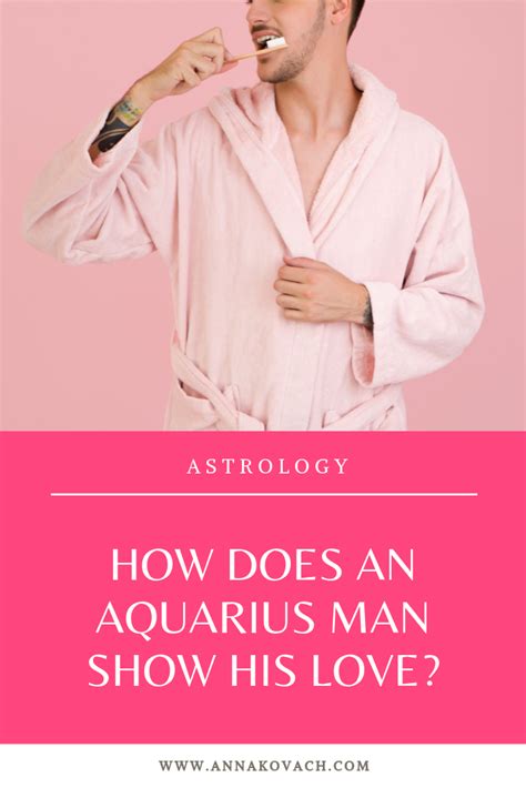 When a man no longer loves a man, he makes it obvious and certain things change about him. How Does An Aquarius Man Show His Love? | Aquarius men ...