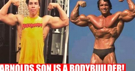 In those days, his friends nicknamed him the garbage disposal because he would eat everything in sight. WATCH: Is Arnold Schwarzenegger's Son Training To Compete ...