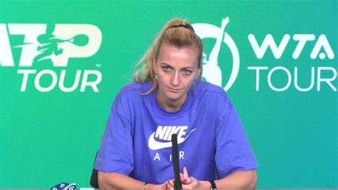 Travel the world playing tennis petra kvitova ретвитнул(а) český olympijský tým. Petra Kvitova press conference | Melbourne Summer Series ...