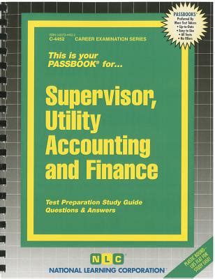 We are looking for an accounting supervisor to oversee our accounting department's daily operations. Supervisor, Utility Accounting and Finance by National ...