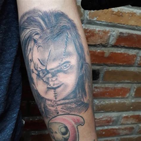 El príncipe de la salsa. Tatuaje del artista Mexicano Luis Enrique Tattoo, Chucky ...