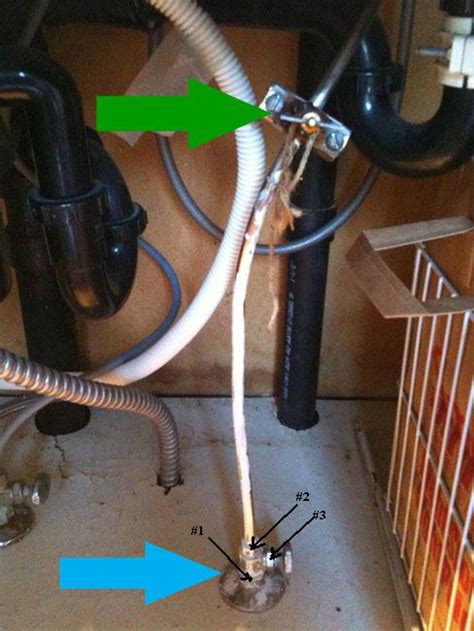 Leak under kitchen sink valve. Under Kitchen Sink Leak