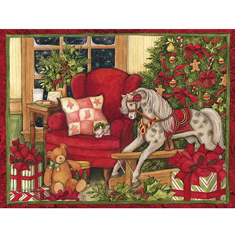 Lang Birch and Snowmen Boxed Christmas Cards - Walmart.com