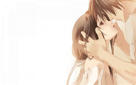 ❤ get the best wallpaper anime couple on wallpaperset. Wallpaper Anime Couple - WallpaperSafari