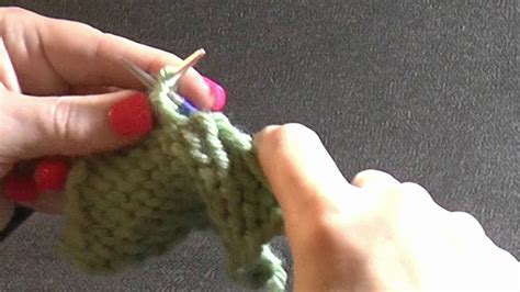 Make 1 purl stitch right, (right slanted increase as seen from the knit side). Knitting to the Point - pf&b - YouTube