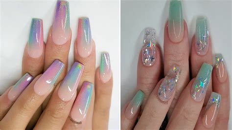 If not applied properly, acrylic nails can look thick and fake. Stunning Acrylic Nail Ideas To Transform Your Style | The Best Nail Art Designs - YouTube